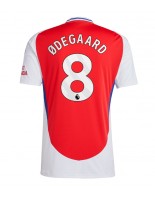 Arsenal Martin Odegaard #8 Domácí Dres 2024-25 Krátký Rukáv